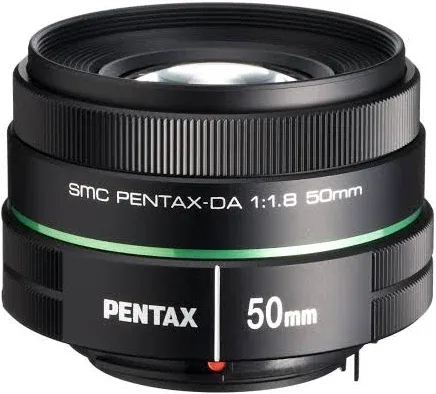 Pentax DA 50mm f1.8 lens for Pentax DSLR Cameras