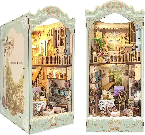 DIY Dollhouse Book Nook Kit