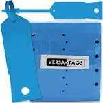 Arrow ID Tags Blue Self-Locking Arrow Key Tags