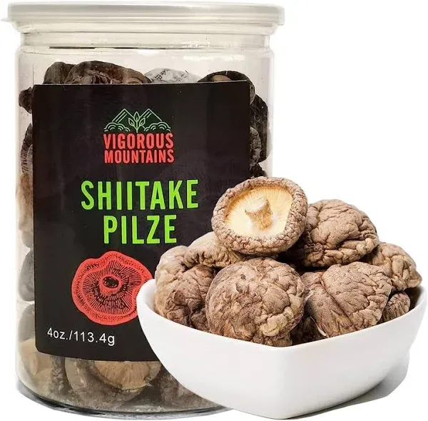 Vigorous Mountains Dried Shiitake Mushrooms