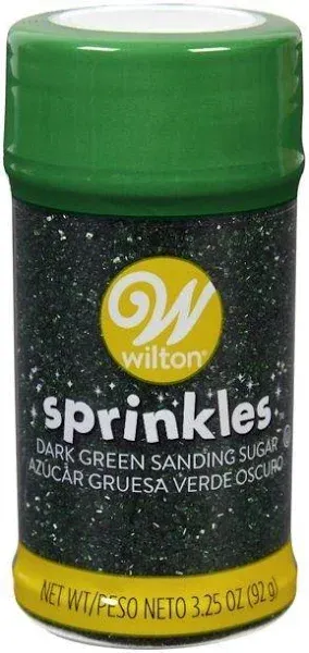 Wilton Dark Green Sanding Sugar