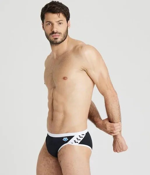 Arena Men's Icons Solid Swim Briefs