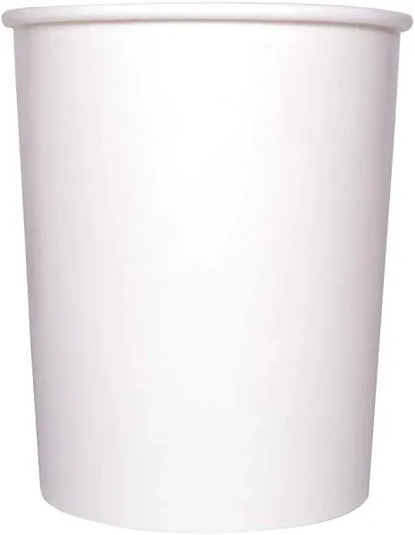 Karat [500 ct] 32 oz Gourmet Paper Food Container | White | 115 mm