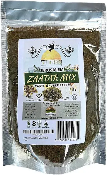 Julian's Valleys Jerusalem Zaatar Spice Mix