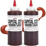 Capital City Mambo Sauce Mild Washington DC Wing Sauces Perfect Condiment for Wings Chicken Pork Beef Seafood Burgers