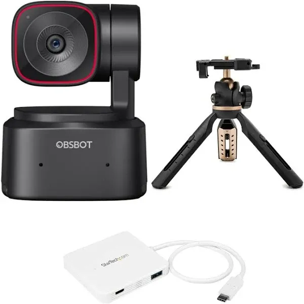 OBSBOT Tiny 2 Lite AI-Powered 4K PTZ Webcam