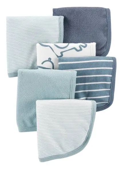 Carter's Baby Boys 6-Pack Wash Cloths