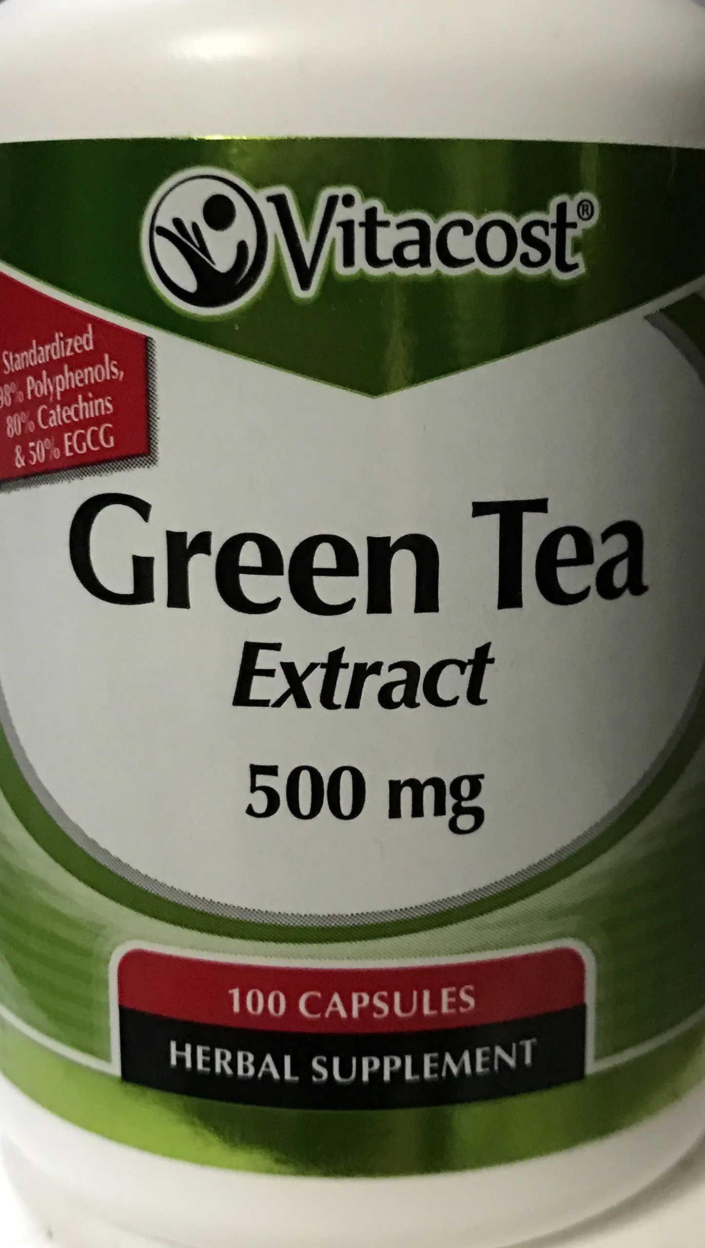 Vitacost Green Tea Extract Capsules