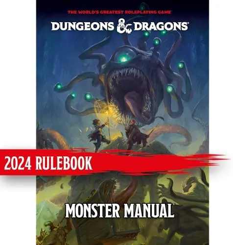 Dungeons & Dragons Rpg: Monster Manual Hard Cover (2024)