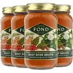 FOND Grassfed Regenerative Beef Bone Broth 4-Pack