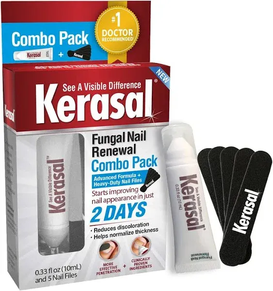 Kerasal Nail Renewal and Nail File Combo Pack