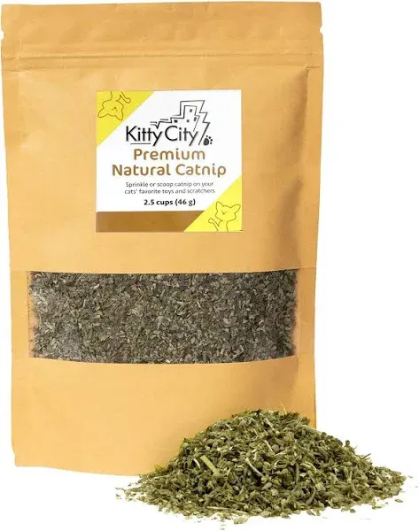 Kitty City Premium Natural Catnip Bag