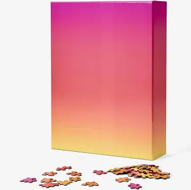 Areaware Gradient Puzzle (Pink/Yellow, Large)