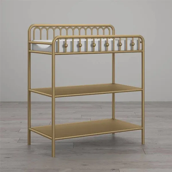 Little Seeds Monarch Hill Ivy Metal Changing Table Gold