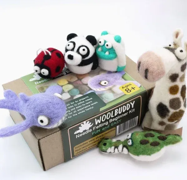 Woolbuddy Needle Felting Kits