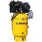 EMAX ESP10V120V1 Industrial Plus Silent Air 10-HP 120-Gallon Two-Stage Air Compressor (208/230V 1-Phase)