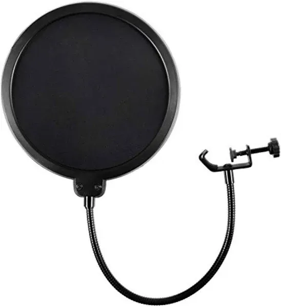 Studio Microphone Pop Filter Round Shape Mic Wind Mask Shield Screen