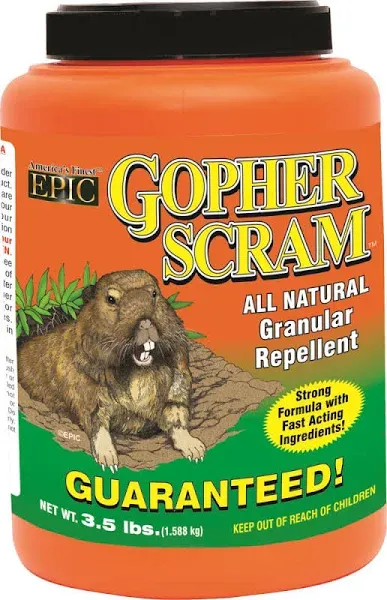 enviro protection ind co inc Gopher Scram Granular Repellent