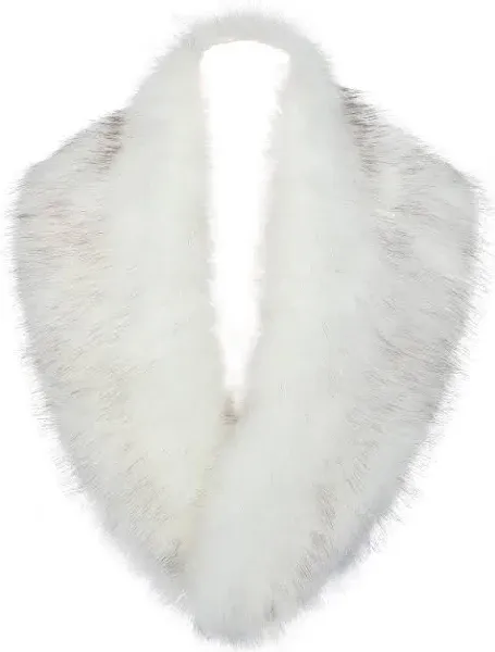 La Carrie Women's Faux Fur Collar Scarf