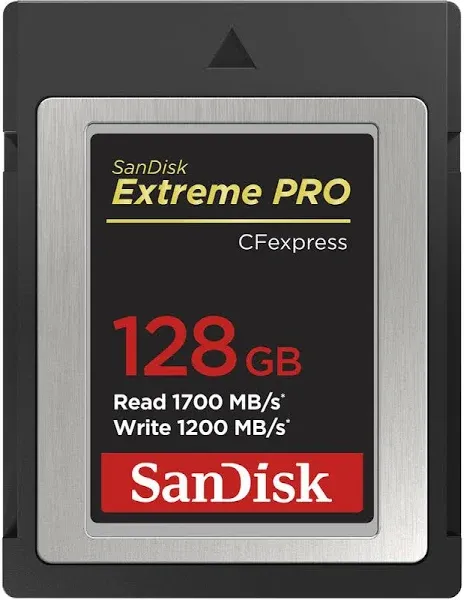 SanDisk 128GB Extreme Pro Cfexpress Flash Memory Card Type-B