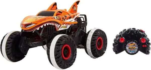 Hot Wheels Monster Trucks HW Unstoppable Tiger Shark R/C