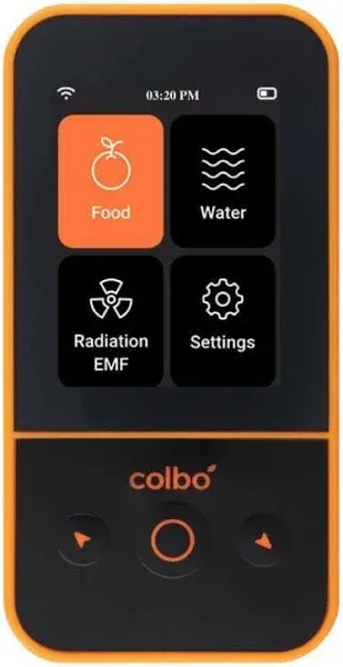 EMF Meter Radiation Detector Geiger Counter, TDS Water Tester,and Nitrate Tester. Colbo SafeCheck 4-in-1, Food and Water Quality Measuring, Radiation Meter, and Nuclear Survival Gear