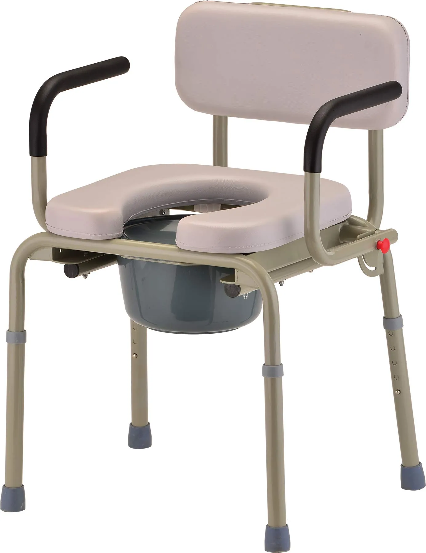 Nova Medical Padded Drop-Arm Commode