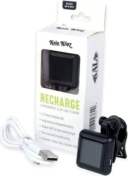 Kala Klipz Recharge Clip-On Tuner