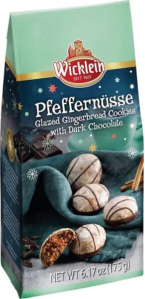 Wicklein Pfeffernusse Glazed Gingerbread with Dark Chocolate