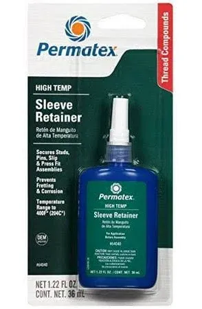 Sleeve Retainer (High Temperature) (1.22oz Bottle)