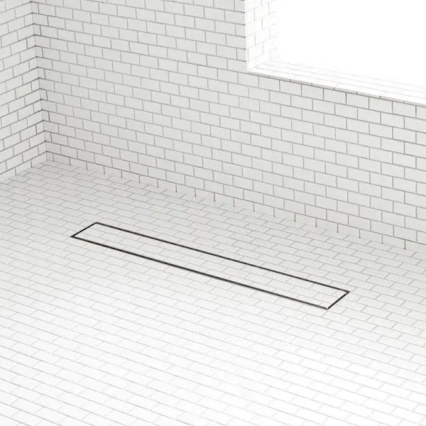 Signature hardware 24&#034; Cohen Linear Tile-In Shower Drain - Stainless Steel