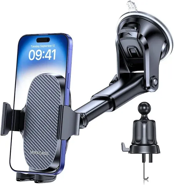 Miracase 3-in-1 Universal Car Phone Holder Mount