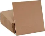 20 Pack 12x12 MDF Boards, 1/4 Thick Chipboard Sheets for DIY Arts and Crafts, Painting, Engraving