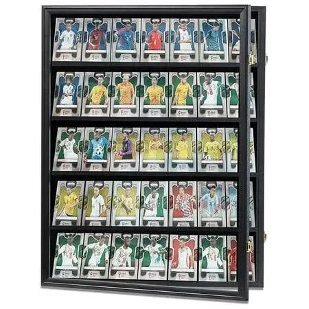 35 Graded Sports Card Display Case - Baseball Card Display Frame with UV Prot...