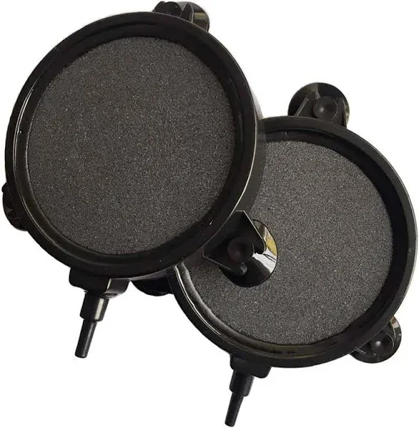 PIVBY 4.2-Inch Air Stone Disc Bubble Diffuser with Suction Cups