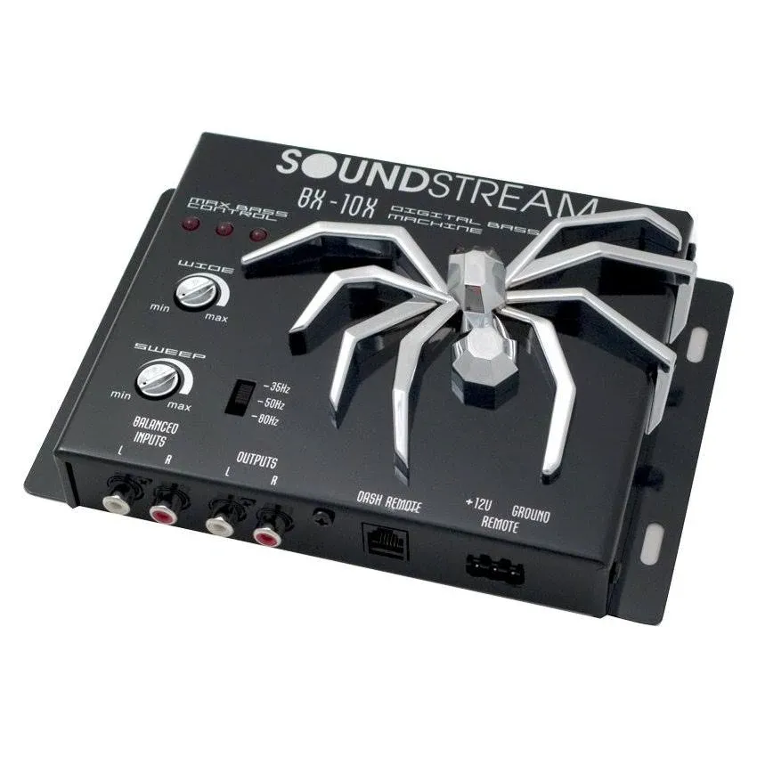 Soundstream BX-10X | Bass Processor - Digital Sound Restoration, Maximizer and Reproducer - Car Audio Booster