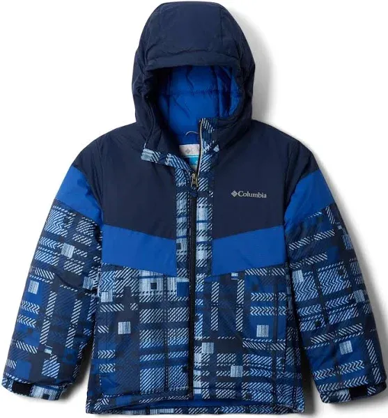 Columbia Boys' Lightning Lift III Heavyweight Plaid Jacket