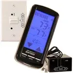 Skytech Timer/Thermostat Fireplace Remote Control with Backlit Touch Screen Sky-5301