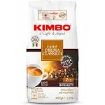 Kimbo Caffe Crema Classico Whole Bean Coffee, 2.2 lbs