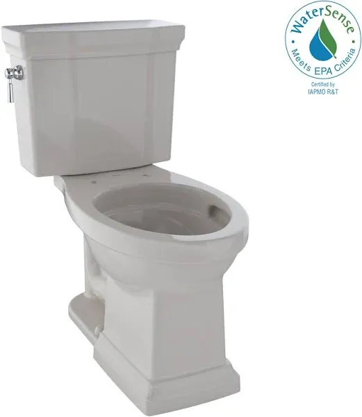 Toto CST404CEFG#03 Promenade Ii 2 Piece Elongated 1. 28 Gpf Universal Height Toilet With Cefiontect, Bone