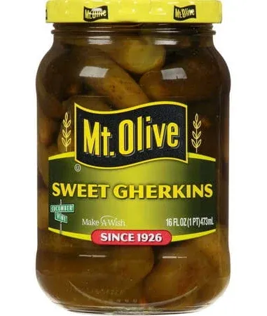 Mt. Olive Pickles Gherkins Sweet