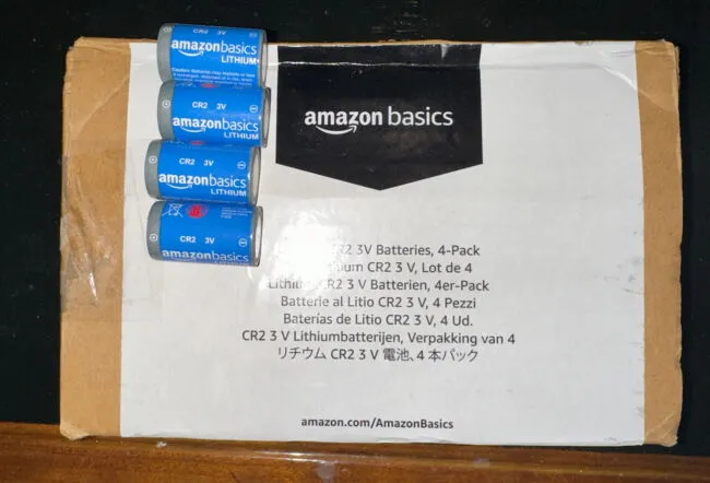 Amazon Basics CR2 Lithium Batteries 3 Volt