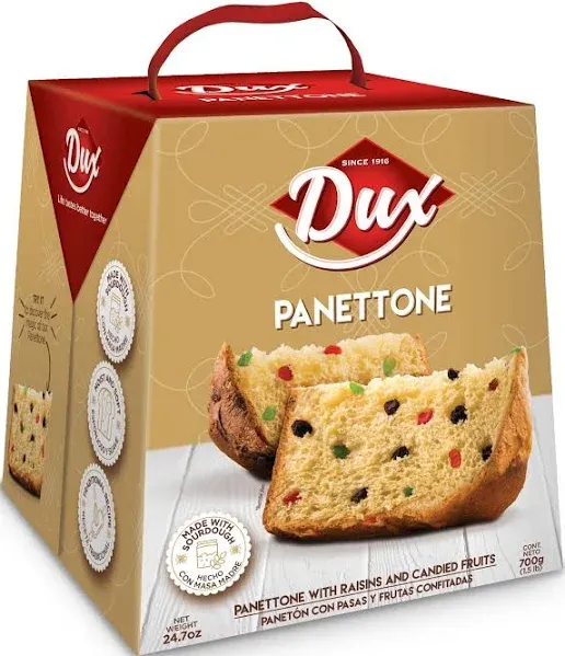 Dux Sourdough Panettone with Dried Fruits