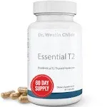 Dr. Westin Childs Essential T2 - Bio-Identical 3,5 Diiodo-l-thyronine for Hypothyroidism, Hashimoto's, Thyroidectomy & Rai, 60 Day Supply