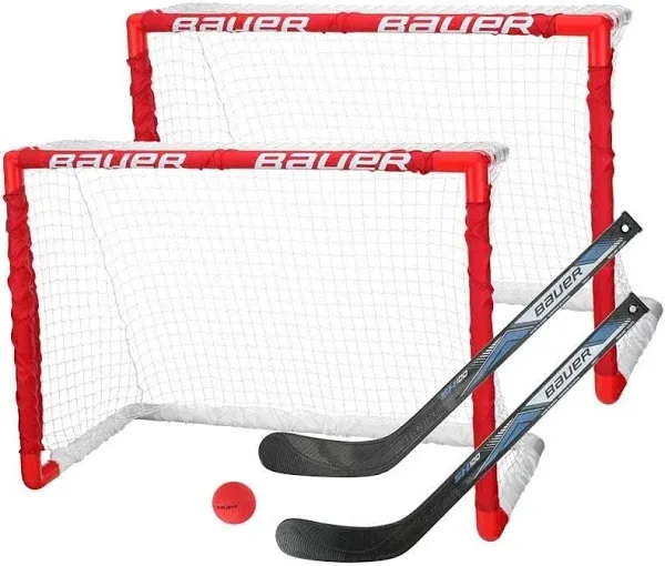 Bauer Mini Knee Hockey PVC Goal Set