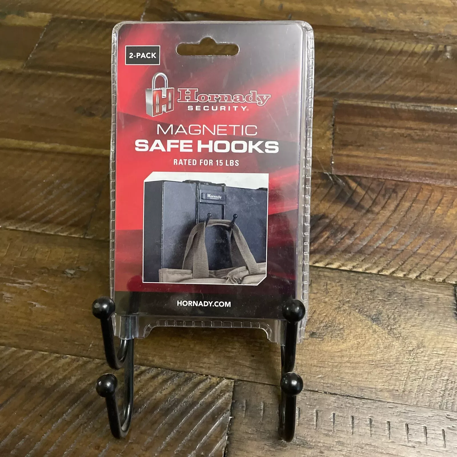 Hornady Security 95911 Magnetic Safe Hooks Metal Brand New 15 Pound Rating