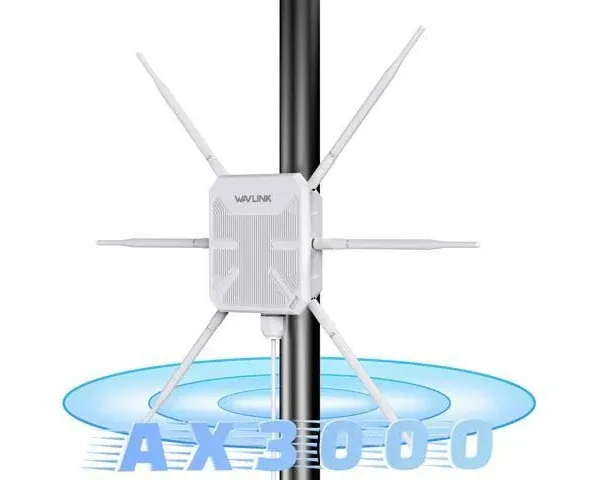 Rui Chuang Ax3000 Dual Band WiFi Router WiFi6 Extender WiFi PoE