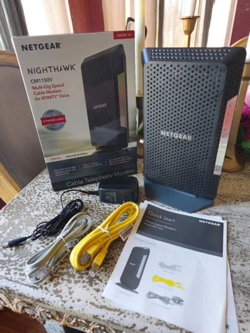 Netgear Nighthawk 32 x 8 Docsis 3.1 Voice Cable Modem