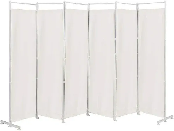 Costway 6-Panel Folding Privacy Screen Room Divider