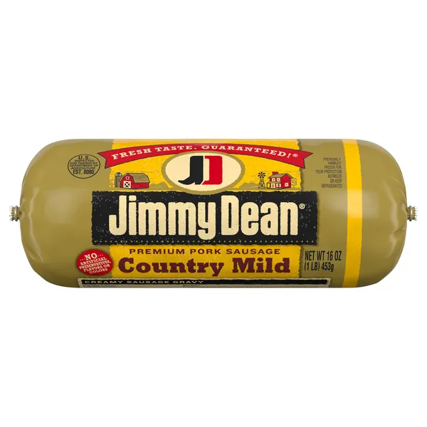 Jimmy Dean Premium Pork Country Mild Sausage Roll